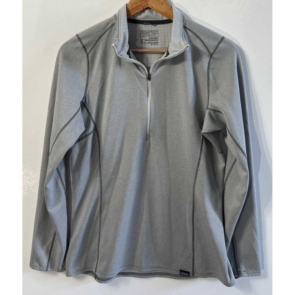 Women's Patagonia Capilene Midweight Base layer 1/2 Zip Pullover 44455 Med